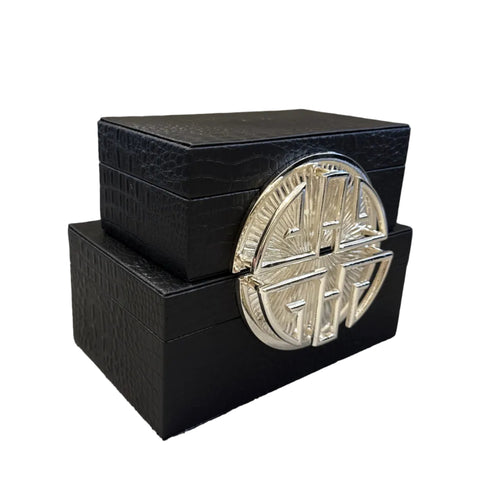 Silver Object Box Set - Black
