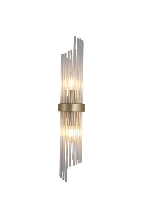 Lola 2 Light Wall Light - Gold
