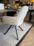 Portia Ivory Boucle Dining Chair