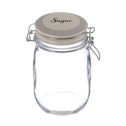 Diego Tea Sugar Coffee Glass Storage Jars 1000ml