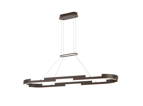 Alic Brown Sphere Ceiling Light