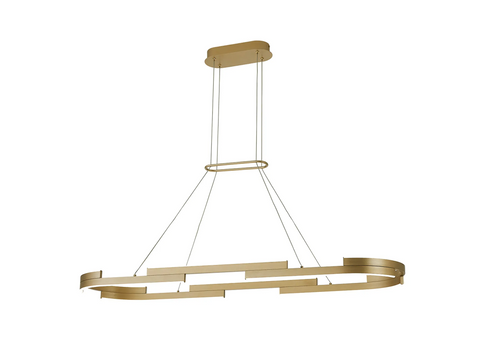 Alic Gold Sphere Ceiling Light