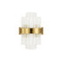 Kade Wall Light Brass - Clear Glass