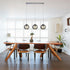 Orbit 3 Light Bar Pendant - Chrome & Smoked