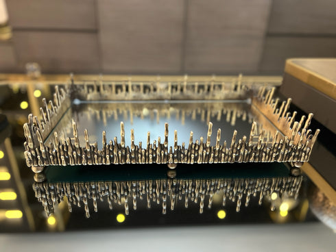 Lenora Brass Tray