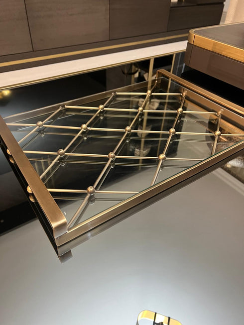 Jaguar Brass Tray