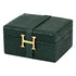 Green Croc Box Set - Gold H