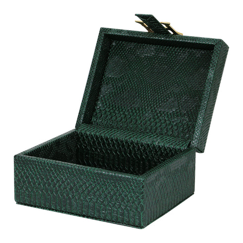 Green Croc Box Set - Gold H