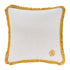 Skin Velvet Cushion White