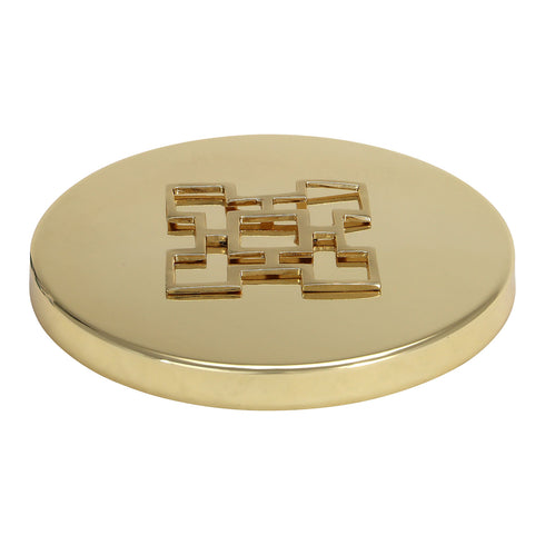 Storage Pot - Geo Gold