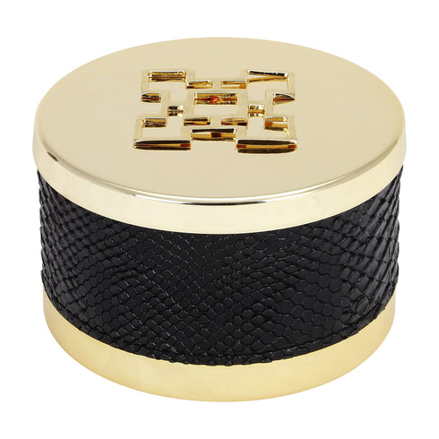 Storage Pot - Geo Gold