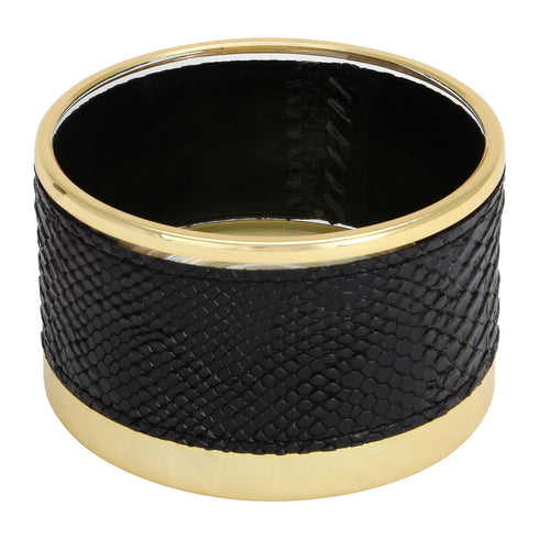 Storage Pot - Geo Gold