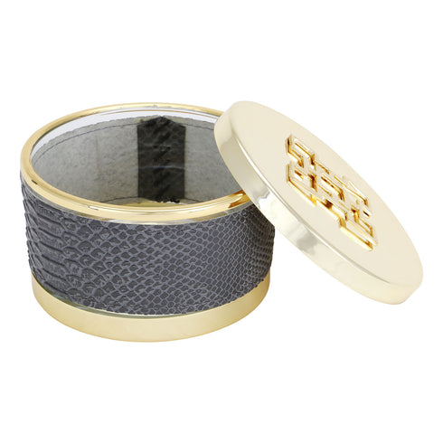 Storage Pot - Geo Gold