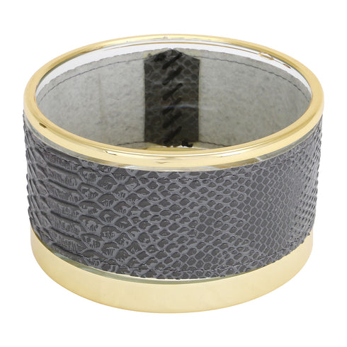 Storage Pot - Geo Gold