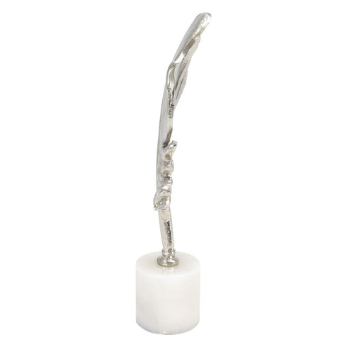 Feather With White Marble