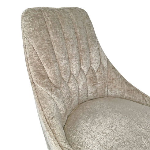 Blake Boucle Taupe Dining Chair