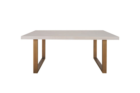 Felicity 6 Seater Dining Table - Grey White