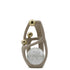 Taupe & Gold Abstract Sculpture