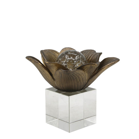 Gold Flower Ornament