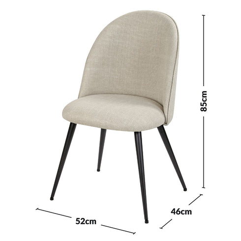 Amani Beige Dining Chair