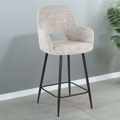 Maisie Greige Bar Stool