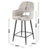 Maisie Greige Bar Stool