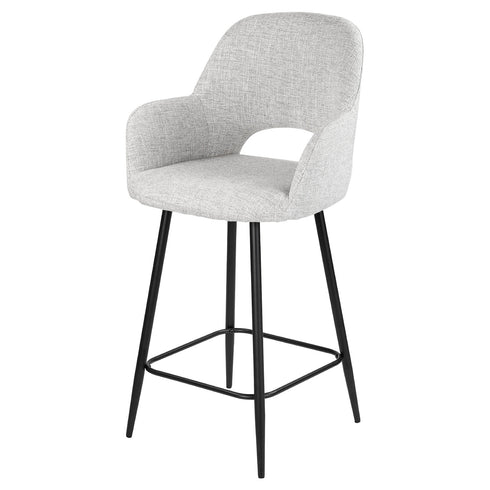 Maisie Silver Bar Stool