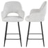 Maisie Silver Bar Stool