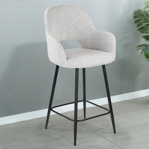 Maisie Silver Bar Stool