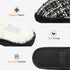 Faux Fur Mule Slipper - Grey