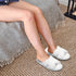Faux Fur H Slipper - Beige