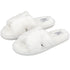 Faux Fur H Slipper - Beige