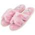 Faux Fur H Slipper - White