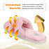 Faux Fur H Slipper - Pink