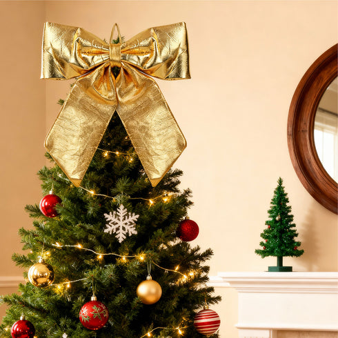 Gold Foil Bow - Large