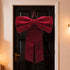 Burgundy Velvet Bow - XL