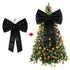 Black Velvet Bow - XL