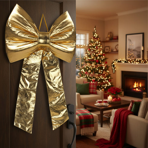 Gold Foil Bow - XL