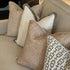 Huntsman Ivory & Gold Cushion