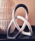 Broc Ombre Black And White Sculpture
