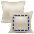 Tia Cream Silk Cushion