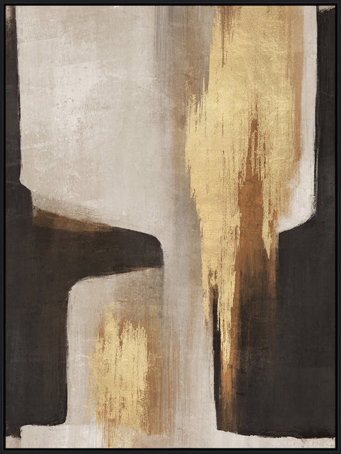 PRE-ORDER Impression Textured Art On Linen With Foil Finished