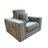 Denver Mink & Silver 3 Seater Sofa