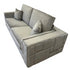 Denver Mink & Silver 3 Seater Sofa