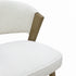Celine Gold & Off White Chair
