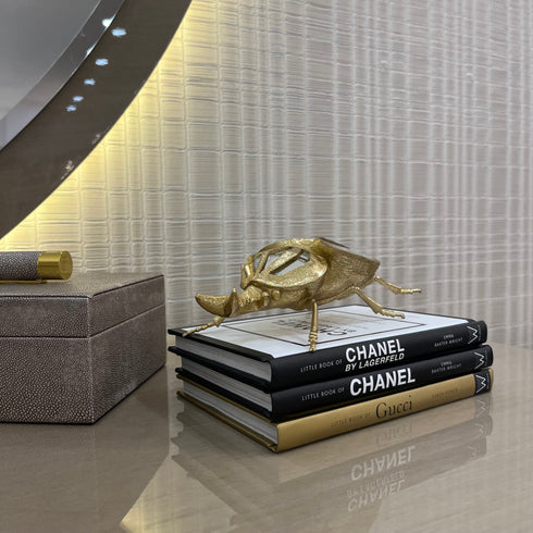 Gold Beetle Ornament