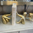 Golden Legs Book Ends