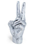 Large Antique Silver Peace Hand