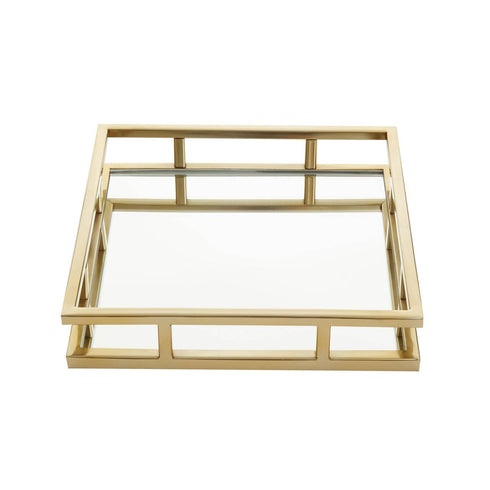 Chimer Square Gold Tray