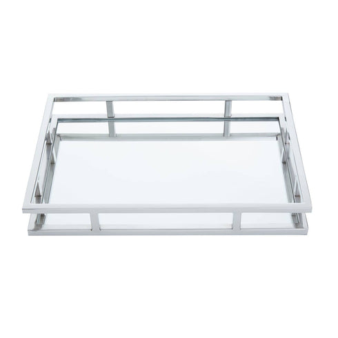 Christian Rectangular Silver Tray